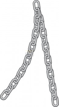 Ketting kortschalmig, verzinkt & RVS