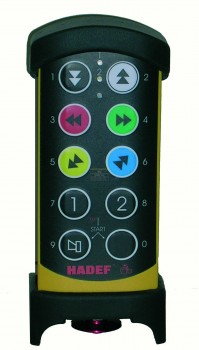 Radiografische afstandsbediening voor Hadef elektrische takels type 62/05