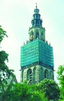 Scaffoshade steigergaas