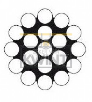 Staalkabels 1X19 1570N RVS