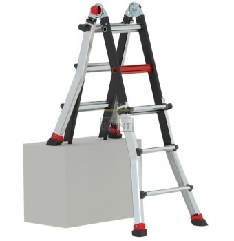 Varitrex Tele PRO+. Multifunctionele vouwladders