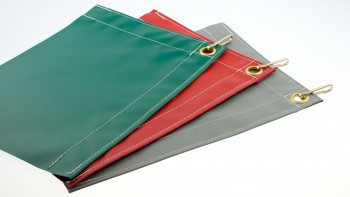 Polyester kleed mat per meter gezoomd (configurator)