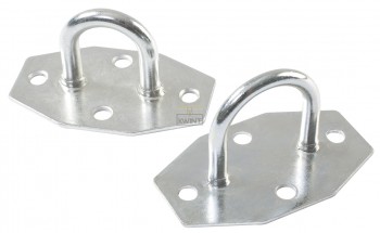 RONDE BEUGELS zeskantige plaat (per 10 stuks)