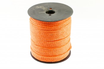 Polysplitfilm oranje op 220 meter haspel