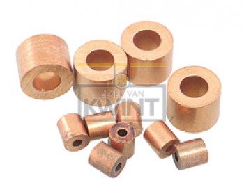 Koperen ronde eindklemmen