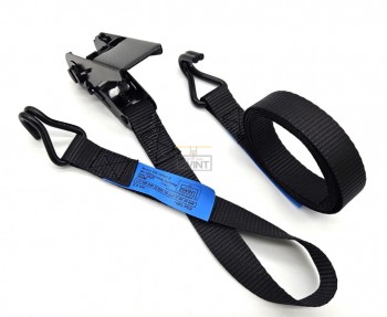 Sjorbandset 25mm 2 delig met blikratel "Black Line"