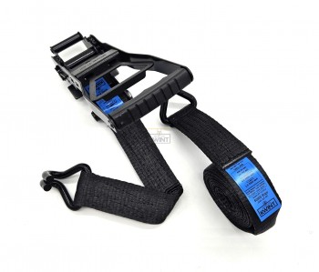 Sjorbandset 50mm 2 delig met trekratel "Black Line"