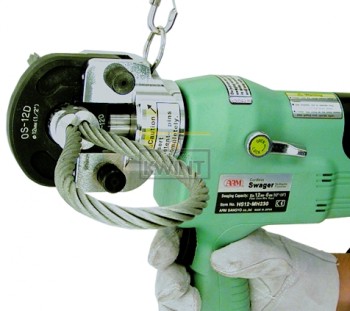 Elektrische klemper 14,4VOLT 6 t/m 12MM  HS-12-C