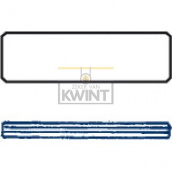 Gaffelpen + borgstift t.b.v. CB & CRF haken & inkortklauwen (grade80)