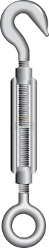 Spanschroeven DIN1480 haak-oog
