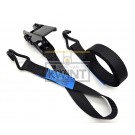 Sjorbandset 25mm 2 delig met blikratel "Black Line"