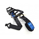 Sjorbandset 50mm 2 delig met trekratel "Black Line"