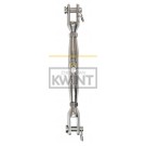 Spanschroeven RVS gesloten huis gaffel - gaffel