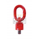 Cartec grade 80 Type 800 UNC Oogschroefbouten met ring, wartelend