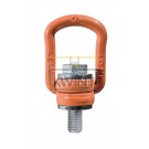 Cartec grade 100 UNC hijsringen, wartelend, draaibaar en omklapbaar