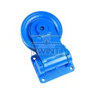 Staalkabelschijf met scharnierend geleider