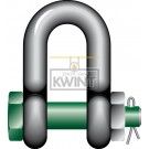 Green-pin D-moerbout sluitingen