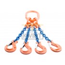 Ketting 4-sprong 6 mm grade100 wll 3.00T