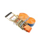 Sjorbandset 2-delig 50mm 9m met haken en trekratel 5T