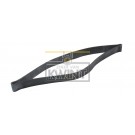 Rubber rekkers plat 20MM L=33-35CM 100 stuks        