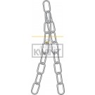 Ketting Langschalmig verzinkt & RVS